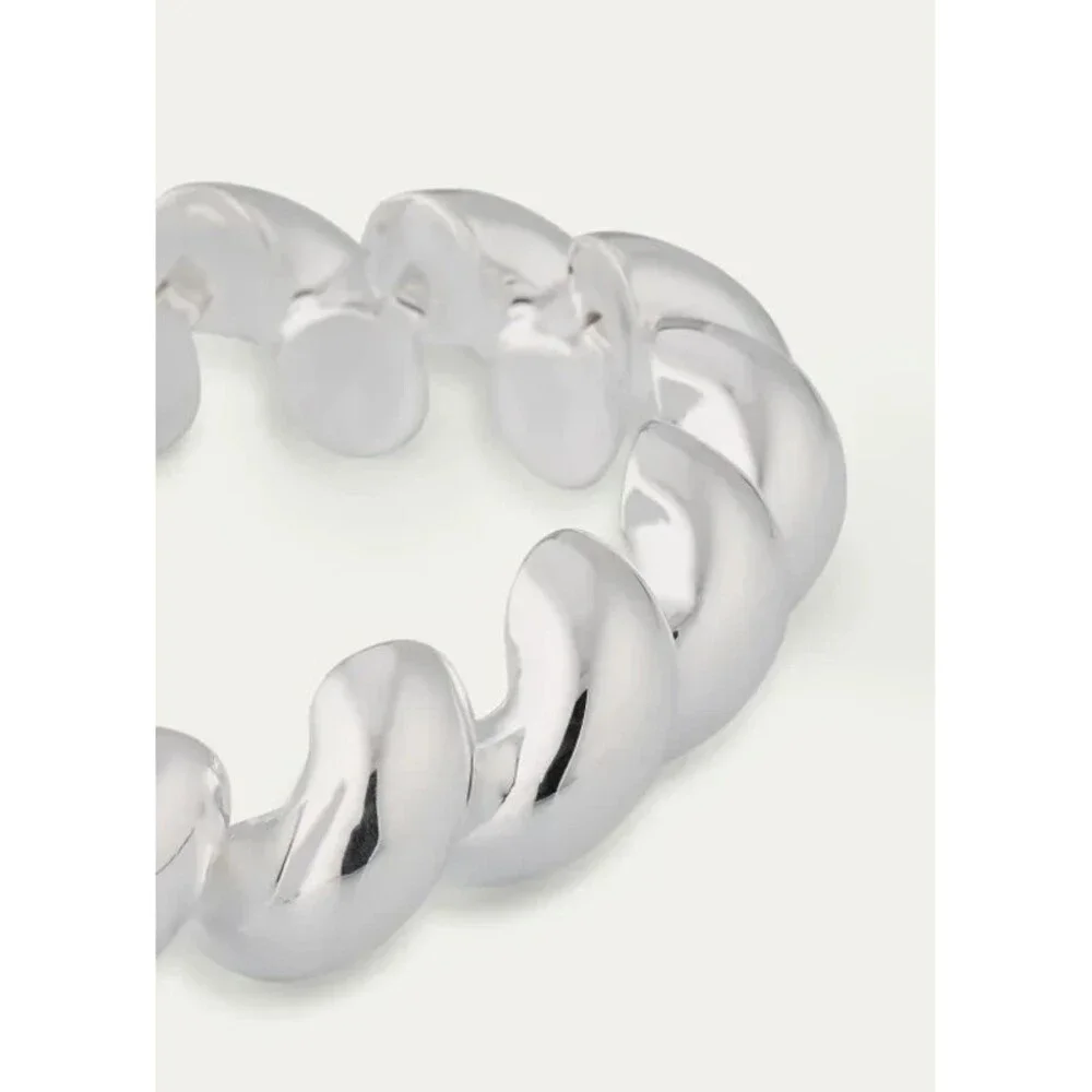LIE STUDIO The Edith Bracelet Sterling Silver-plated Brass NWB